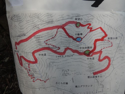 DSCN7668　登山道案内図